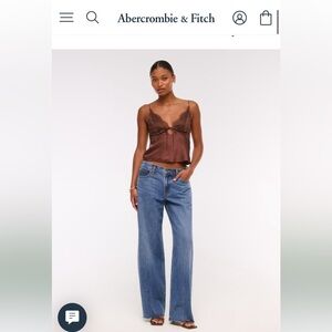 Abercrombie & Fitch low rise ultra loose curve love size 29 short